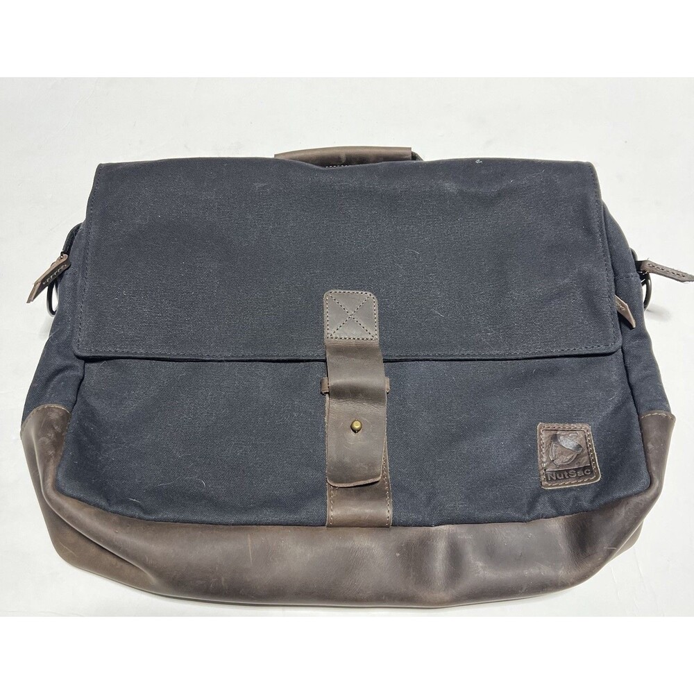 Nutsac SATCHEL 11 Black Brown Missing Strap